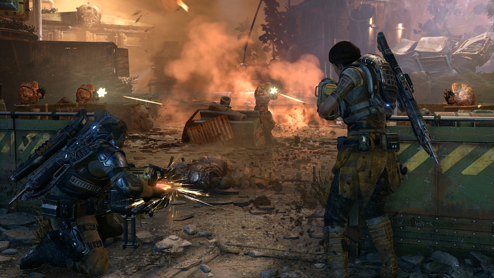 Геймплей мультиплеера Gears of War 4 попал в сеть