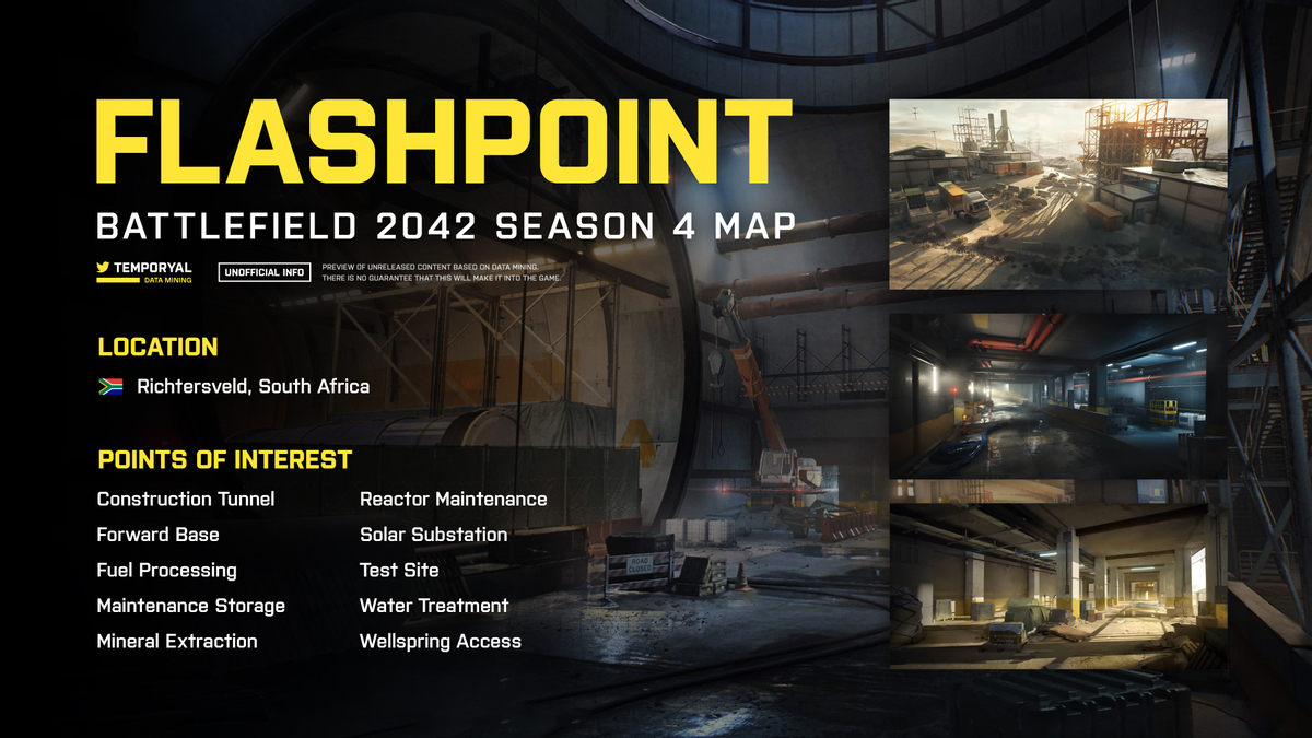 Новой картой в Battlefield 2042 станет Flashpoint